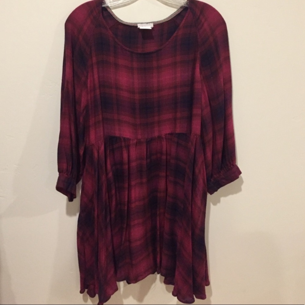 Urban Outfitters flannel dress